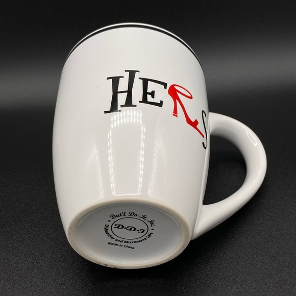 ‼️SOLD‼️Hers and His 16 oz Mug by Dat’l Do It - Picture 6 of 14